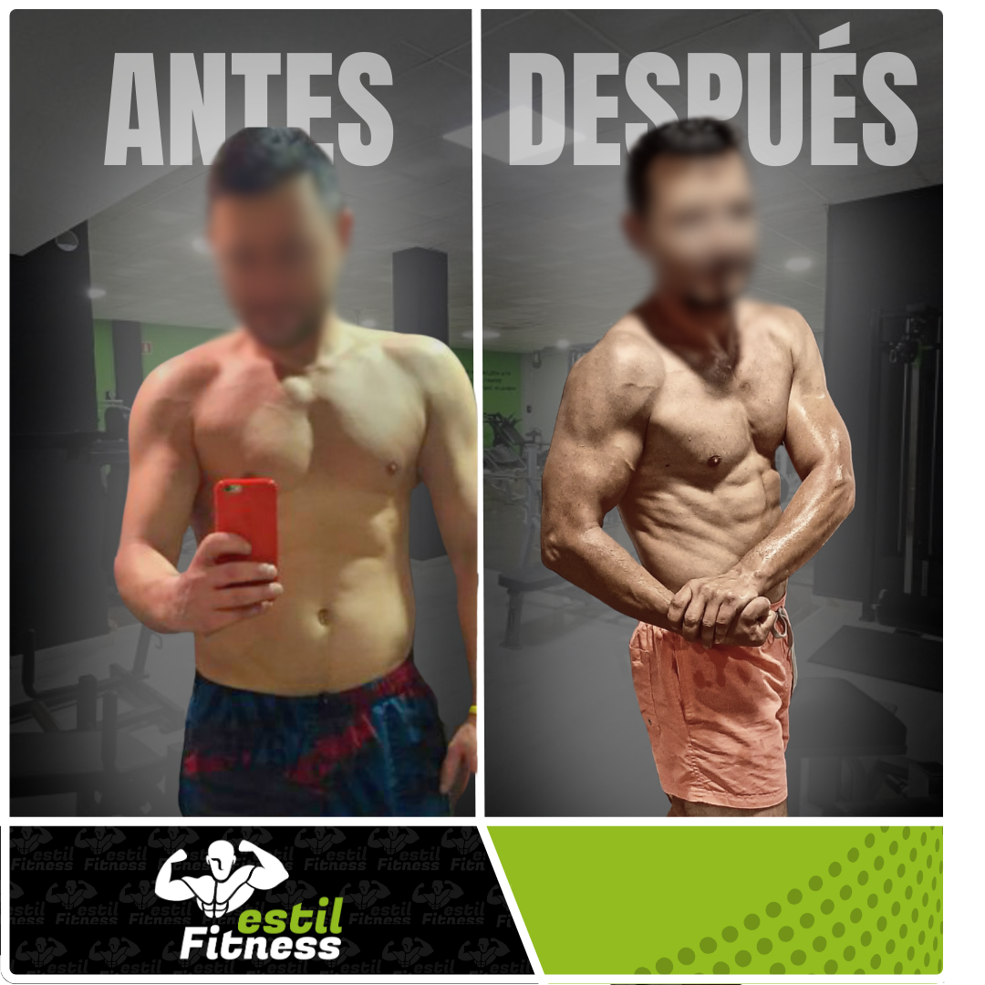 Antes y después de un alumno de El Reto